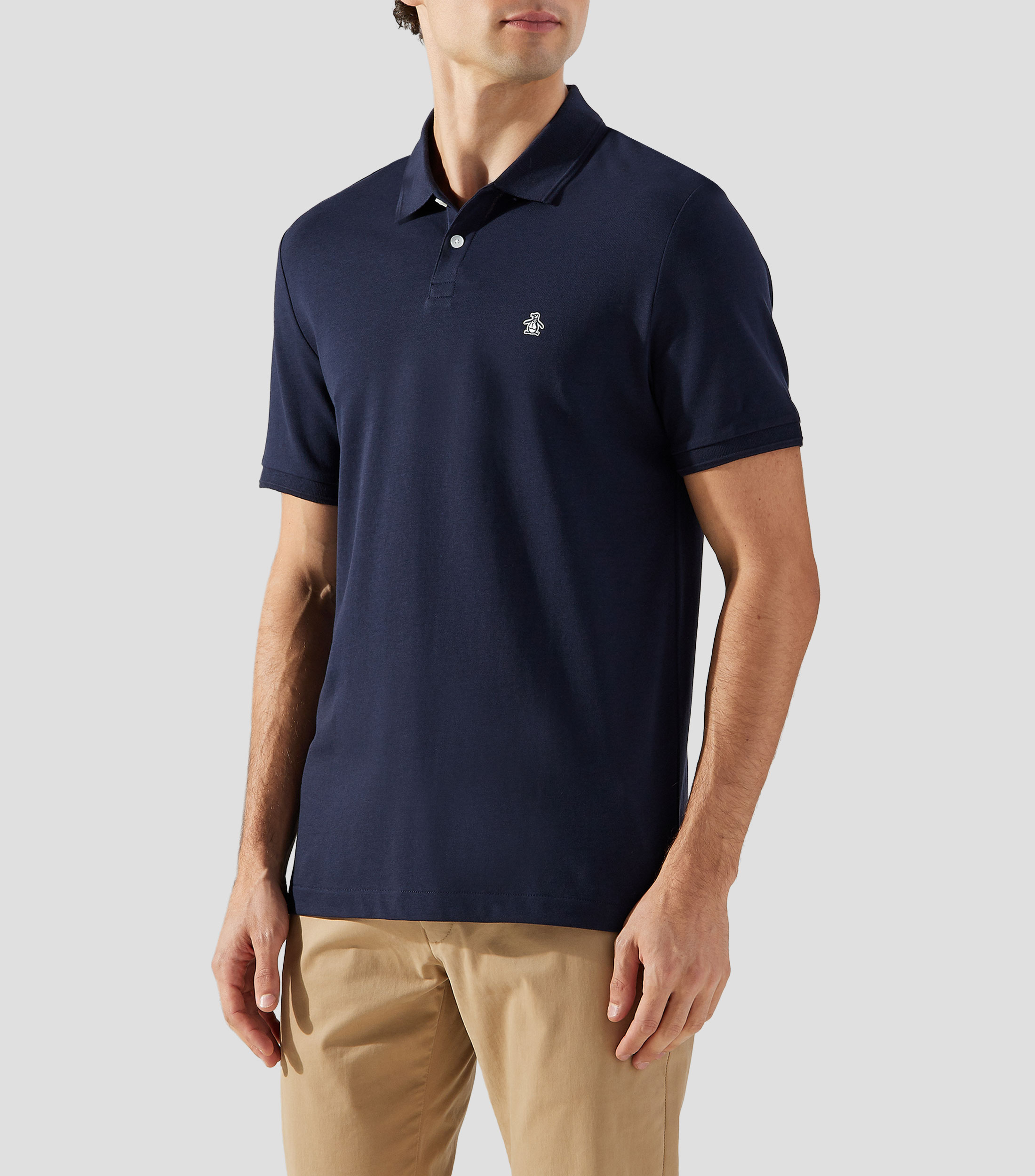 Playera tipo polo manga corta Hombre